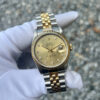 ROLEX DATEJUST 36 16233 CHAMPAGNE DIAMOND DIAL
