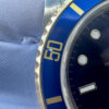 2007 ROLEX SUBMARINER "BLUESY" 16613LB 40MM ALUMINUM BEZEL