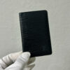 LOUIS VUITTON CARD HOLDER BLACK EPI LEATHER