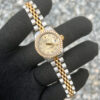 1987 ROLEX LADIES DATEJUST 26 69173 CHAMPAGNE DIAMOND DIAL