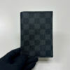 LOUIS VUITTON PASSPORT HOLDER DAMIER GRAPHITE