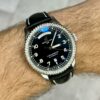 BREITLING AVIATOR 8 DAY DATE A45330101B1X1 DIAMOND BEZEL