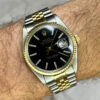 1979 ROLEX DATEJUST 36 16013 BLACK DIAL