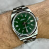 2022 ROLEX OYSTER PERPETUAL 41 124300 GREEN
