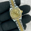 1987 ROLEX LADIES DATEJUST 26 69173 CHAMPAGNE DIAMOND DIAL