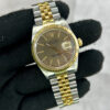 ROLEX DATEJUST 36 16013 HOUNDSTOOTH DIAL