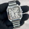 CARTIER SANTOS LARGE WHITE DIAL WSSA0018
