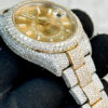 ROLEX SKY-DWELLER TWO TONE ICED OUT BUST DOWN FLOWER SET 326933