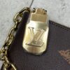 LOUIS VUITTON POCHETTE CLES XL BAG GIANT KEY POUCH BROWN MONOGRAM