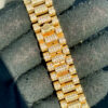 ROLEX DAY-DATE 36 ICED OUT BUST DOWN PRINCESS CUT BEZEL 18238