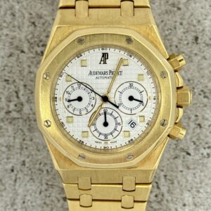 AUDEMARS PIGUET ROYAL OAK KASPAROV 39MM YELLOW GOLD 25960BA