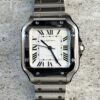 CARTIER SANTOS MEDIUM WHITE DIAL WSSA0029