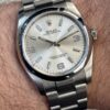 2011 ROLEX OYSTER PERPETUAL 36 SILVER DIAL 116000