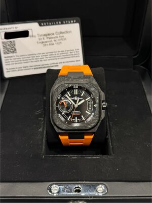 2024 BELL & ROSS BR-X5 CARBON ORANGE 41MM BRX5R-BO-TC/SRB