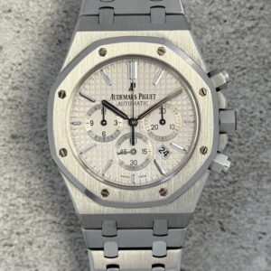 AUDEMARS PIGUET ROYAL OAK CHRONOGRAPH WHITE DIAL 41MM 26320ST