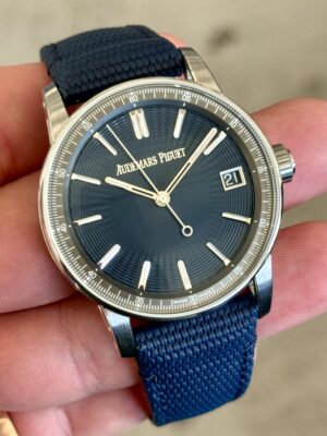 AUDEMARS PIGUET CODE 11.59 41MM BLUE DIAL 15210ST