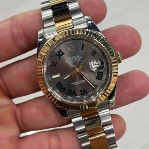 ROLEX DATEJUST II 41 TWO TONE YELLOW GOLD WIMBLEDON 116333