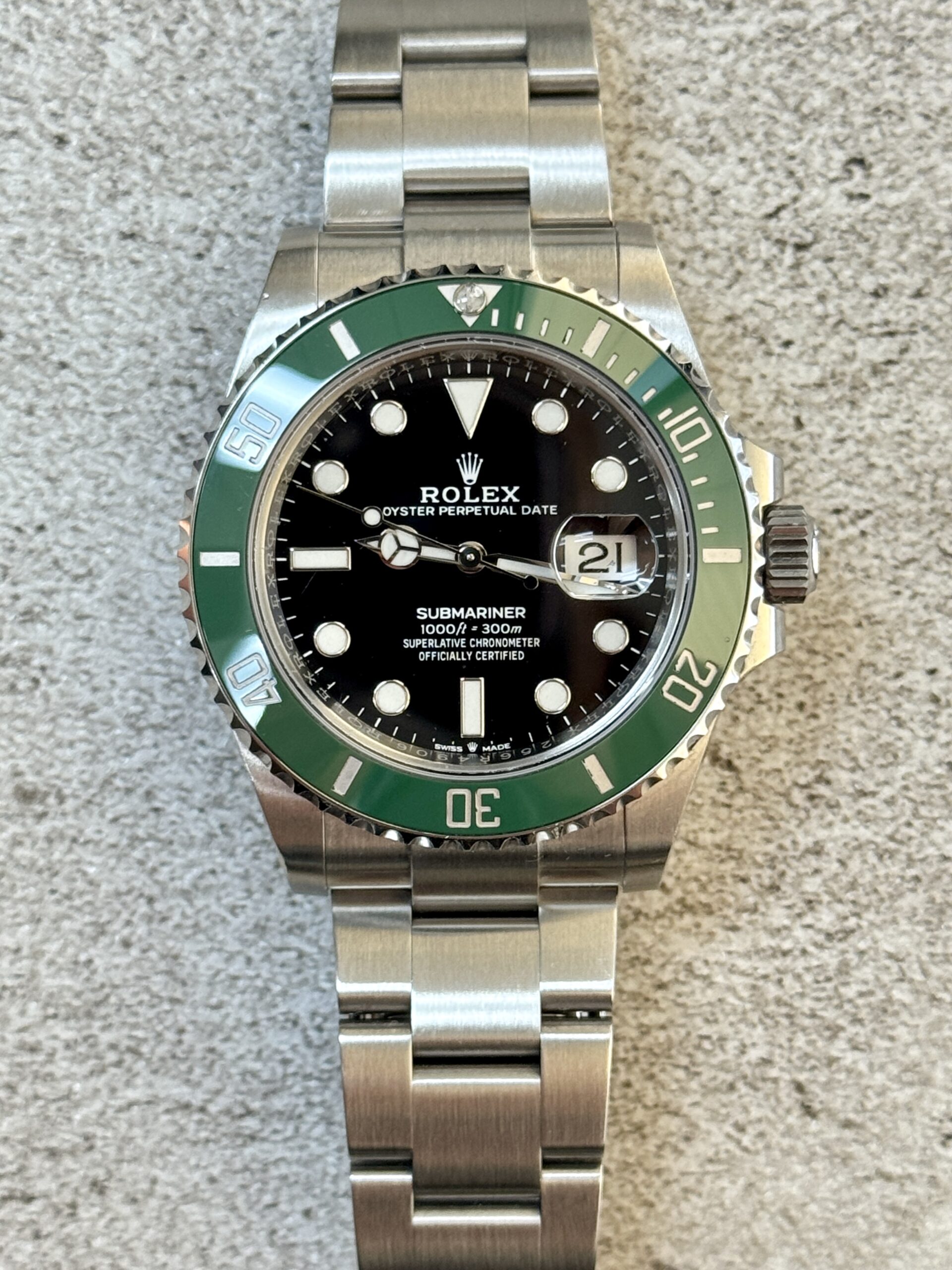 2020 ROLEX SUBMARINER STARBUCKS 126610LV