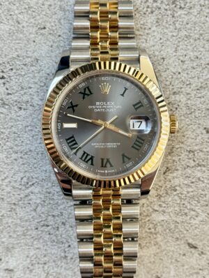2021 ROLEX DATEJUST 41 126333 WIMBLEDON JUBILEE