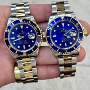 x2 Rolex Submariner Two Tone Bluesy 16613LB's